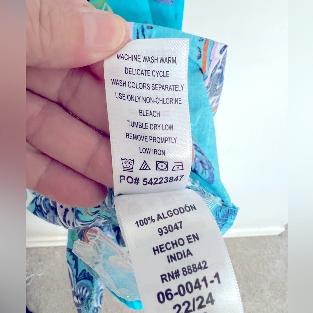Only Necessities Women's Plus Size Mixed Print Short Lounger Dress Size 22/24 - Picture 11 of 11